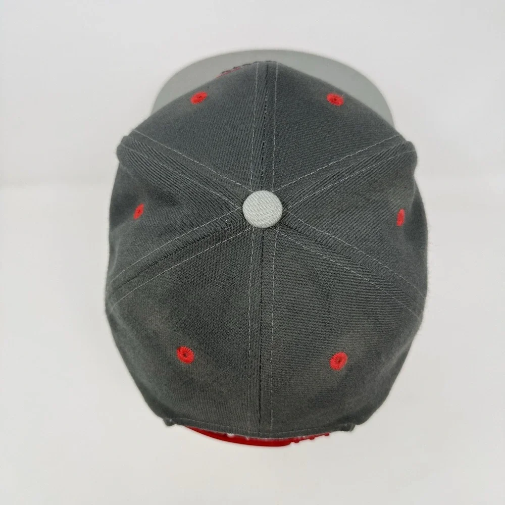 Adidas‎ Portland Trail Blazers Hat Cap Gray Adjustable Snapback Embroidered